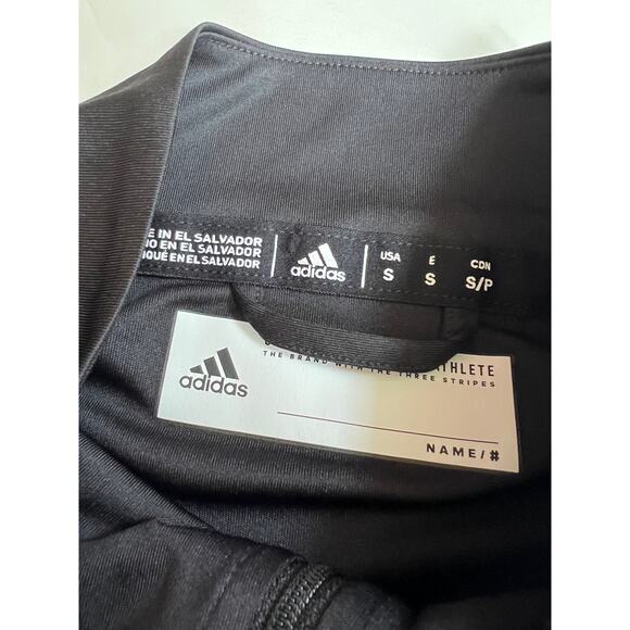 Adidas Mens University of Nebraska Cornhuskers 1/4 Zip Knit Pullover GE2454 Sz S - Picture 4 of 14